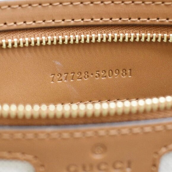 Gucci GG Interlocking Canvas Web Tote Bag Tri Color Green 727728 - Picture 12 of 12